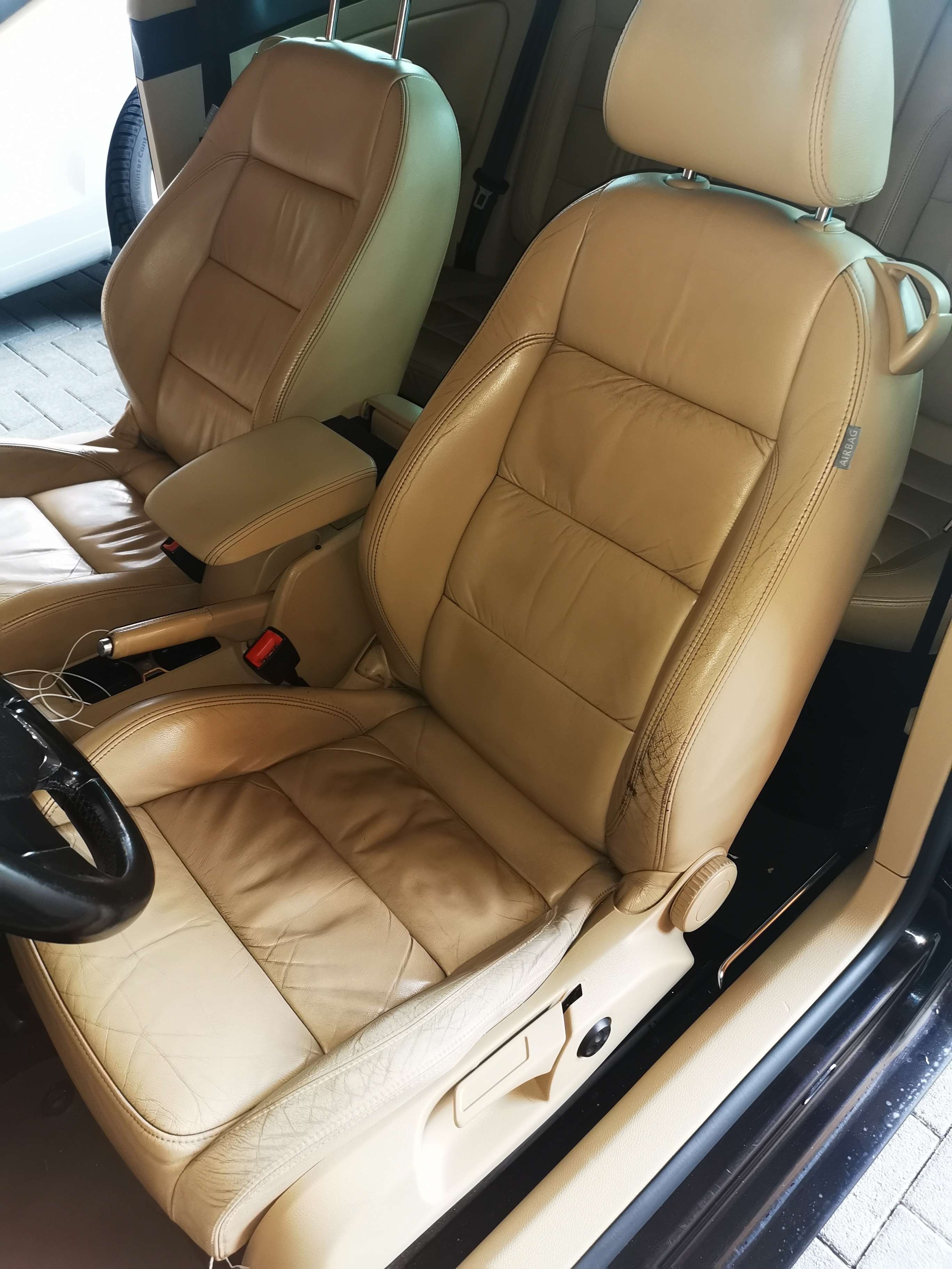 VW Golf V Sitz vorher